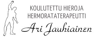 Hermoratahieroja Ari K. Jauhiainen - logo
